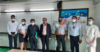ต้อนรับคณะติดตาม ตรวจสอบ พิจารณาการของบประมาณรายการปรับปรุงซ่อมแซมอาคารเรียนปีงบประมาณ พ.ศ. 2567